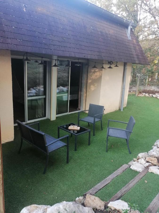 Lapausedegout Piscine Chambres Climatisees Jacuzzi Terrasse Lachapelle-Auzac Bagian luar foto