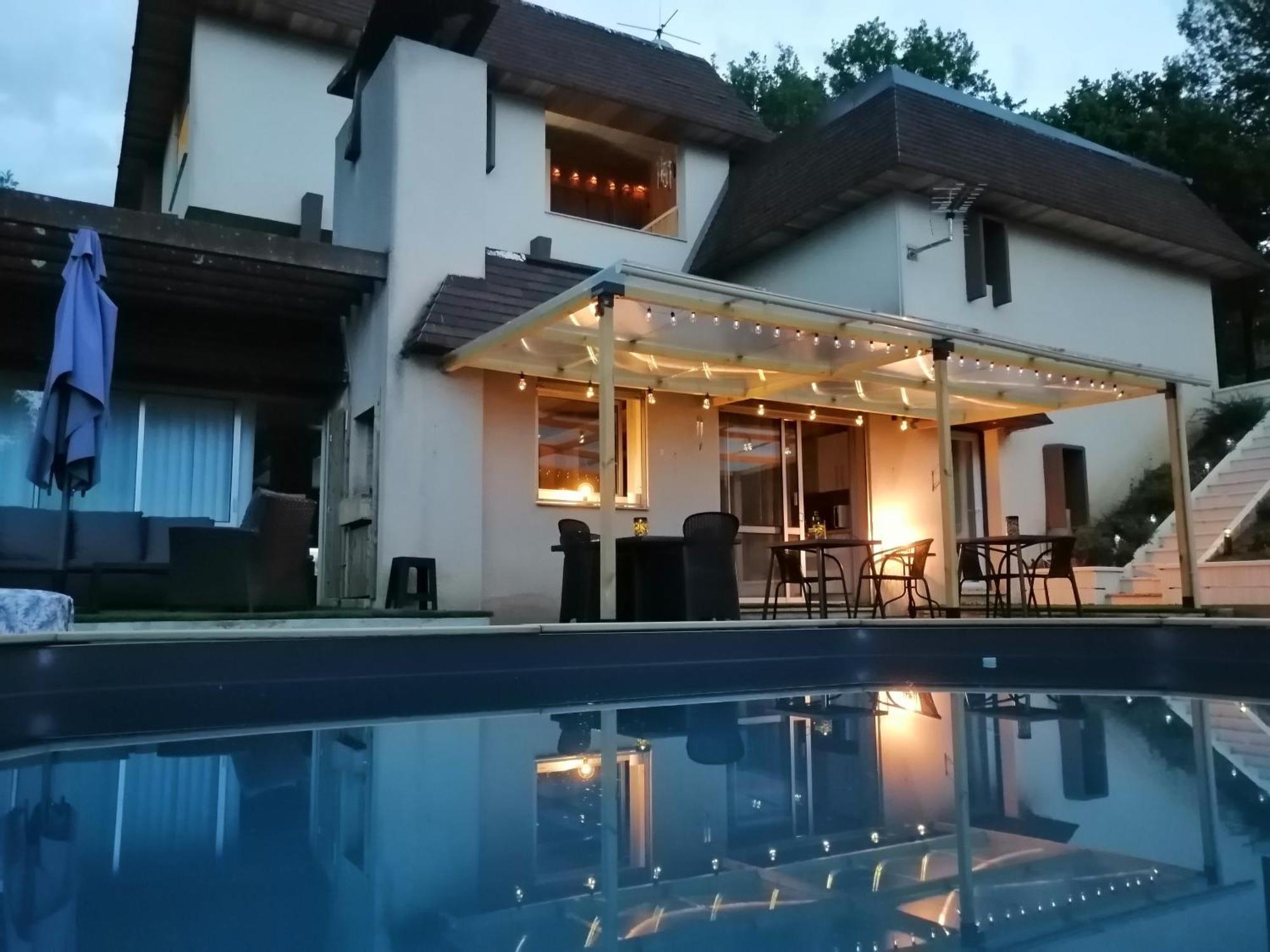 Lapausedegout Piscine Chambres Climatisees Jacuzzi Terrasse Lachapelle-Auzac Bagian luar foto